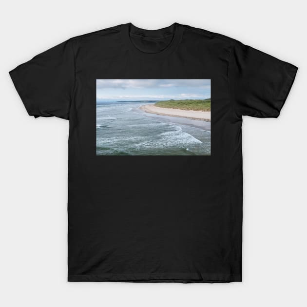 Overlooking Tullan Strand T-Shirt by Aidymcg